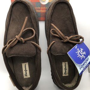 Dearfoam Women's Memory Foam Slippers Size Small 7-8 New